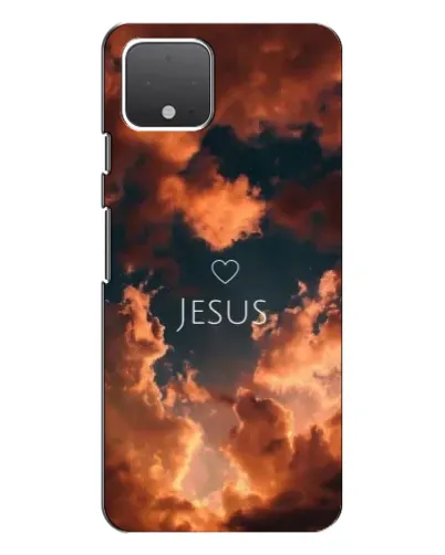 Чехол для Google Pixel 4 с картинкой «Сияние Имени Jesus»