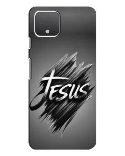 Чехол для Google Pixel 4 с картинкой «Надпись Jesus Graffiti»