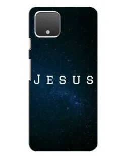 Чехол для Google Pixel 4 с картинкой «Звездное небо Jesus»