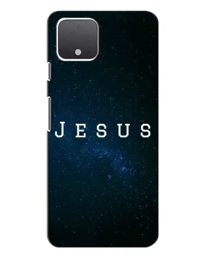 Чехол для Google Pixel 4 с картинкой «Звездное небо Jesus»