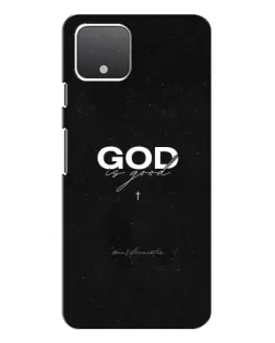 Чехол для Google Pixel 4 с картинкой «GOD — Бог над всем»