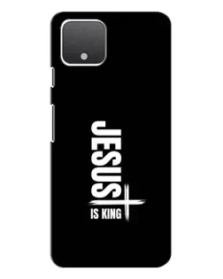 Чехол для Google Pixel 4 с картинкой «Вертикаль веры Jesus»