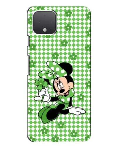 Чехол для Google Pixel 4 с картинкой «Mickey в клетку»