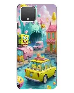 Чехол для Google Pixel 4 с картинкой «Монстр-трак приключения»