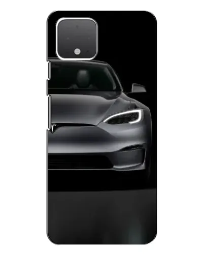 Чехол для Google Pixel 4 с картинкой «Tesla Model S Look»