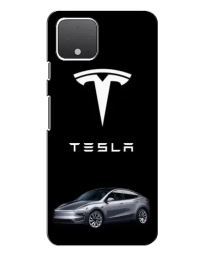 Чехол для Google Pixel 4 с картинкой «Tesla Model Y»
