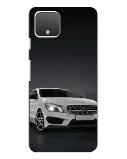 Чехол для Google Pixel 4 с картинкой «Mercedes AMG GT Silver»