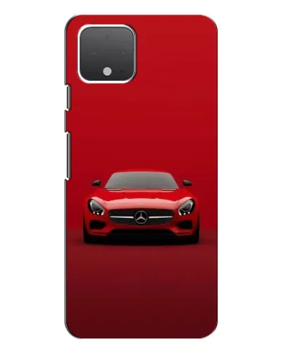Чохол для Google Pixel 4 з картинкою «Червоний Mercedes AMG»
