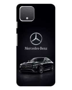 Чехол для Google Pixel 4 с картинкой «Mercedes — решетка радиатора»