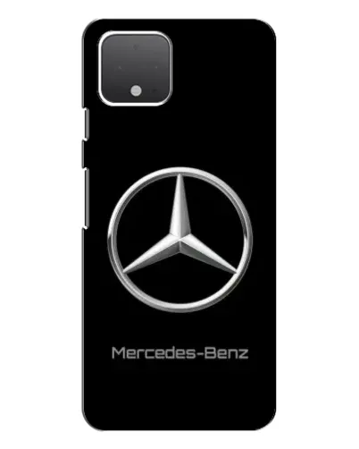Чехол для Google Pixel 4 с картинкой «Mercedes Silver Logo»