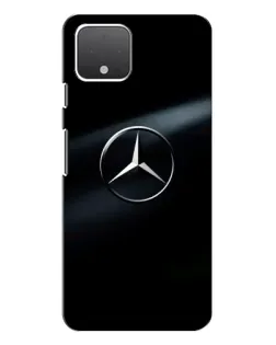 Чехол для Google Pixel 4 с картинкой «Mercedes на металле»