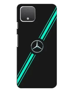 Чохол для Google Pixel 4 з картинкою «Спортивні лінії Mercedes»