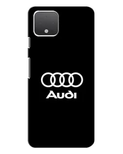 Чехол для Google Pixel 4 с картинкой «Классическое лого Audi»