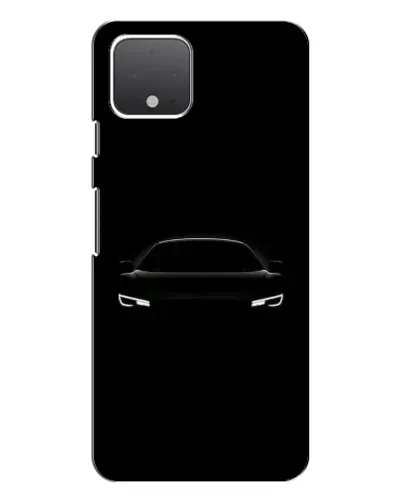Чехол для Google Pixel 4 с картинкой «Взгляд Audi в темноте»