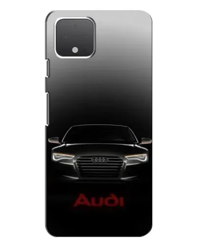 Чехол для Google Pixel 4 с картинкой «Audi — градиентный контур»