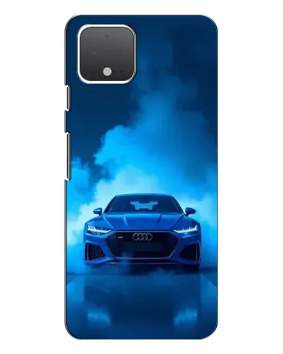 Чехол для Google Pixel 4 с картинкой «Audi — голубая энергия»