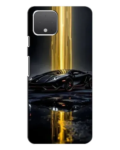 Чехол для Google Pixel 4 с картинкой «Ночной Lamborghini драйв»