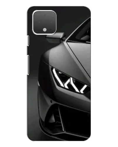 Чехол для Google Pixel 4 с картинкой «Lamborghini фары детализация»