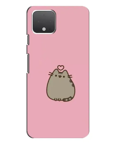 Чехол для Google Pixel 4 с картинкой «Pusheen сердце»