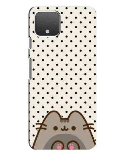 Чехол для Google Pixel 4 с картинкой «Пушин в горошек»