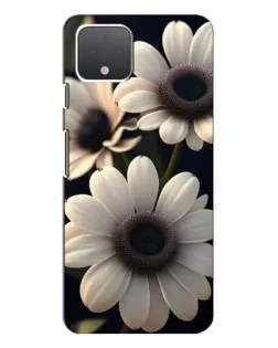 Чехол для Google Pixel 4 с картинкой «Белые маргаритки макро»