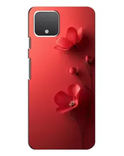Чехол для Google Pixel 4 с картинкой «Маковые соцветия»