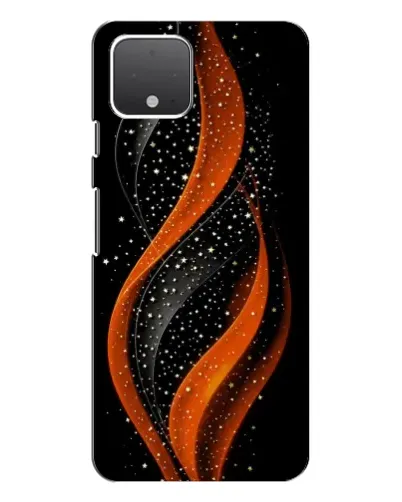 Чехол для Google Pixel 4 с картинкой «Огненная звездная волна»