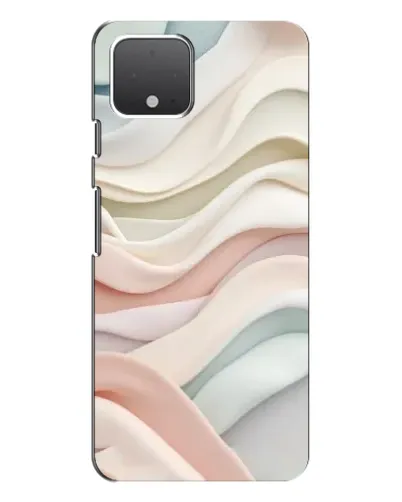 Чехол для Google Pixel 4 с картинкой «Пастельные нежные волны»