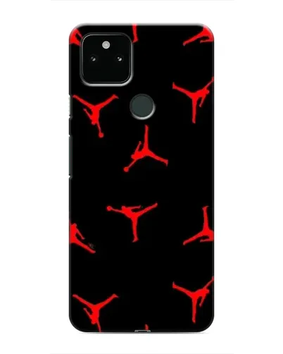 Чохол для Google Pixel 4a 5G з картинкою «Jordan Red Pattern»