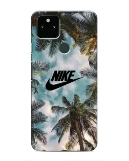 Чохол для Google Pixel 4a 5G з картинкою «Тропічний принт Nike»