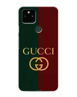 Чехол для Google Pixel 4a 5G с картинкой «Gucci — темно-зеленый градиент»