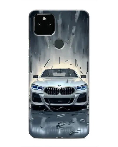 Чохол для Google Pixel 4a 5G з картинкою «BMW у світлі фар»