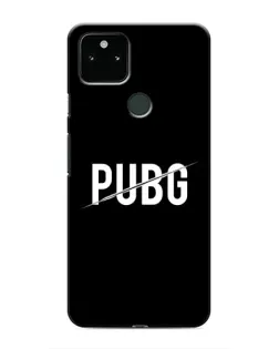 Чохол для Google Pixel 4a 5G з картинкою «PUBG — білий логотип»