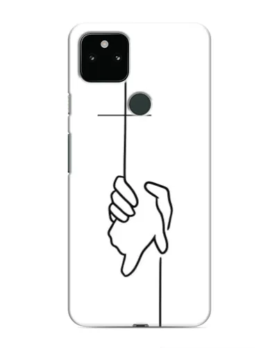 Чохол для Google Pixel 4a 5G з картинкою «Рука тримає»