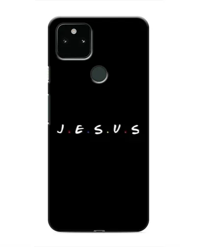 Чохол для Google Pixel 4a 5G з картинкою «Крапки віри J.E.S.U.S.»