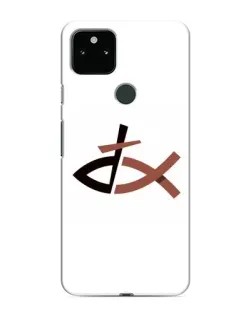Чохол для Google Pixel 4a 5G з картинкою «Риба та хрест»