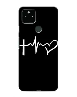 Чехол для Google Pixel 4a 5G с картинкой «Пульс веры»