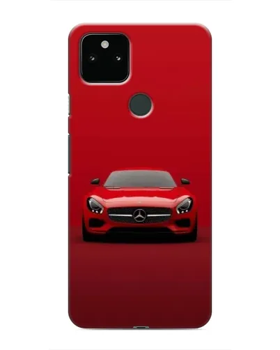 Чохол для Google Pixel 4a 5G з картинкою «Червоний Mercedes AMG»