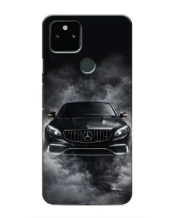 Чохол для Google Pixel 4a 5G з картинкою «Mercedes у диму»