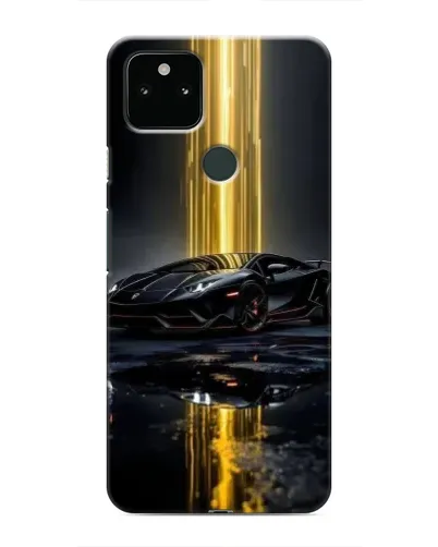 Чохол для Google Pixel 4a 5G з картинкою «Нічний Lamborghini драйв»