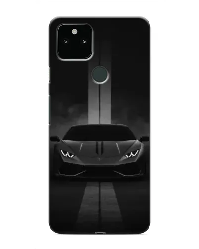 Чохол для Google Pixel 4a 5G з картинкою «Lamborghini симетрія доріг»