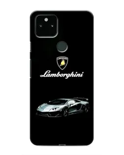 Чохол для Google Pixel 4a 5G з картинкою «Логотип Lamborghini класика»