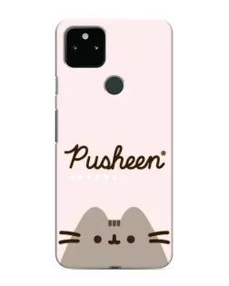 Чохол для Google Pixel 4a 5G з картинкою «Pusheen логотип»