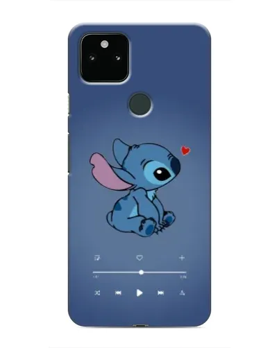 Чохол для Google Pixel 4a 5G з картинкою «Музичний Stitch»