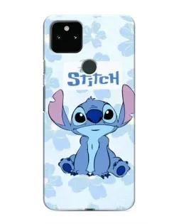 Чохол для Google Pixel 4a 5G з картинкою «Stitch серед квітів»