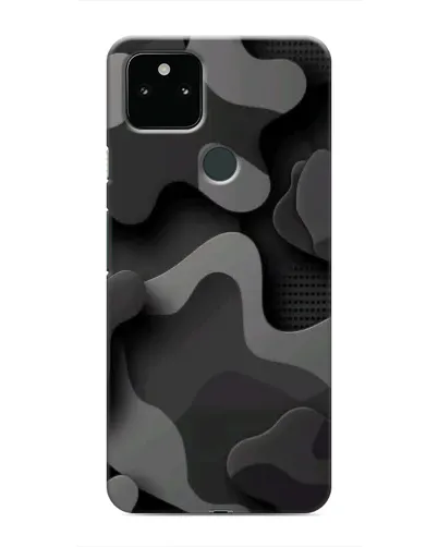 Чохол для Google Pixel 4a 5G з картинкою «Темний абстрактний камуфляж»