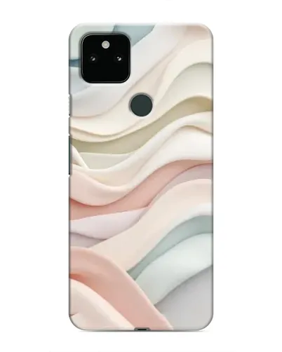 Чохол для Google Pixel 4a 5G з картинкою «Пастельні ніжні хвилі»