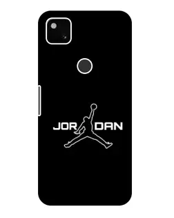 Чехол для Google Pixel 4a с картинкой «Nike Pink Swirl»
