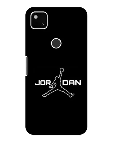 Чехол для Google Pixel 4a с картинкой «Nike Pink Swirl»
