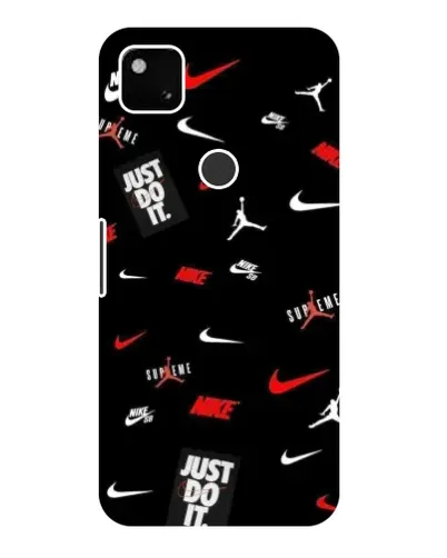 Чехол для Google Pixel 4a с картинкой «Nike Mix Pattern»
